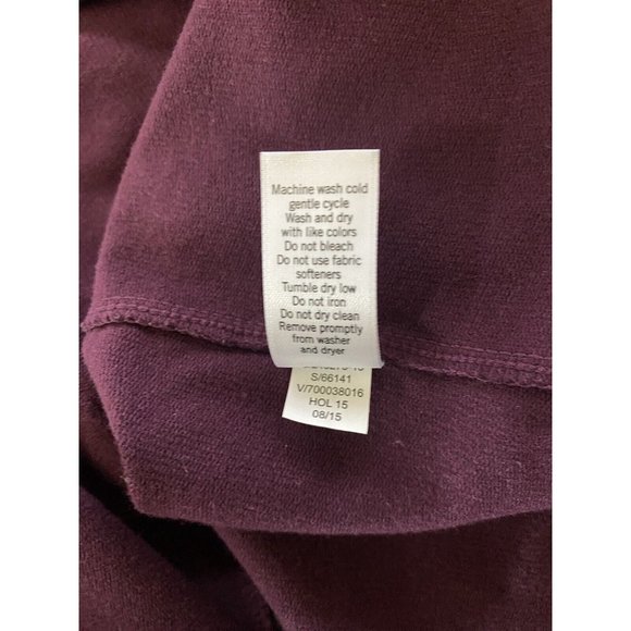 ATHLETA Sentry Hoodie Sweatshirt Medium Top California Plum Activewear 9498 - Picture 12 of 12